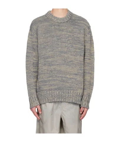 Norse Projects Rib Round-neck Sweater In Gray