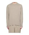 Norse Projects Rib Round-neck Sweater In Nude