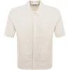 Norse Projects Short Sleeve Carsten Tencel Shirt In White