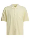 Norse Projects Mens Rollo Cotton-linen Short-sleeve Shirt In Neutral