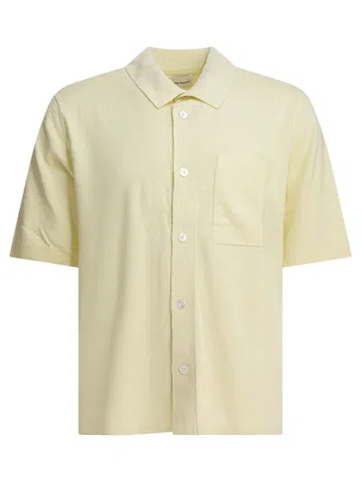 Norse Projects "rollo" Shirt In Yellow