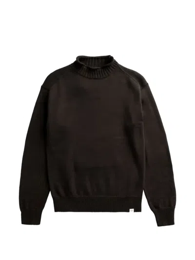 Norse Projects Sagvatnet Sweater In Brown