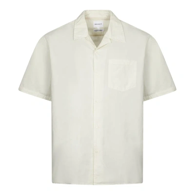 Norse Projects Short Sleeve Carsten Tencel Shirt In White