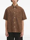 Norse Projects Short-sleeve Shirt In Brown