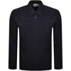 Norse Projects Silas Tech Poplin 2.0 Shirt Navy In Black