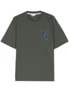 Norse Projects Simon Logo-print T-shirt In 绿色