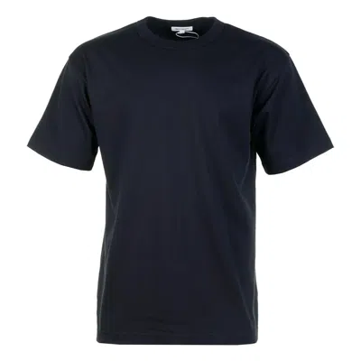 Norse Projects Snekkersten Organic Arch Print T Shirt Dark Navy In Blue
