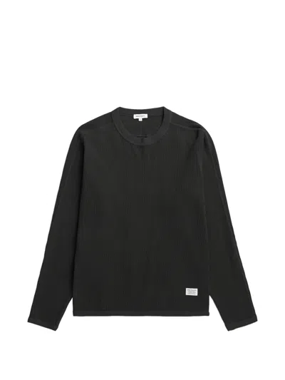 Norse Projects Stevns Cotton-hemp T-shirt In Black