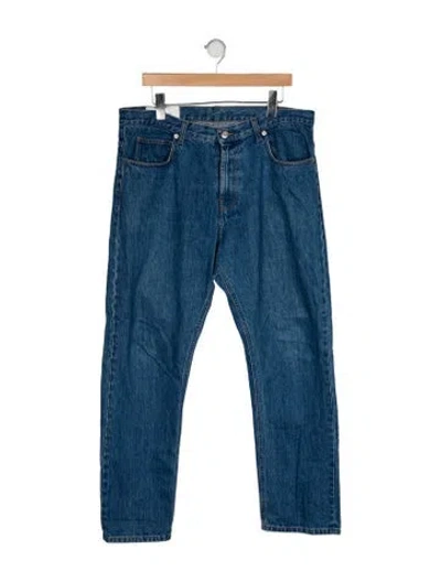 Pre-owned Norse Projects Straight-leg Jeans In Blue