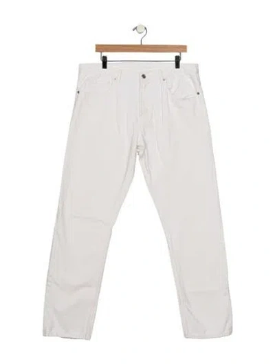 Pre-owned Norse Projects Straight-leg Jeans In White
