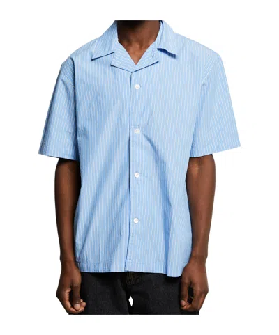 NORSE PROJECTS STRIPED SHORT-SLEEVED SHIRT