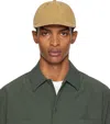 Norse Projects Tan Canvas 6-panel Cap