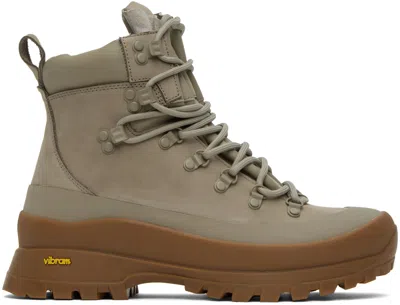Norse Projects Taupe Hiking Boots In Khaki