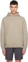 NORSE PROJECTS TAUPE VAGN HOODIE