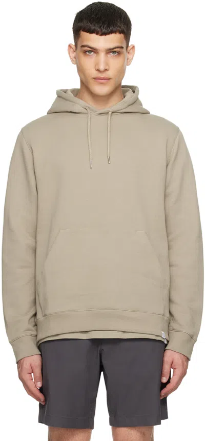 Norse Projects Taupe Vagn Hoodie In Clay