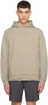 Norse Projects Taupe Vagn Hoodie In Clay