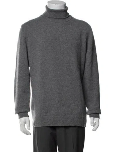 Pre-owned Norse Projects Turtleneck Long Sleeve Pullover In Grey