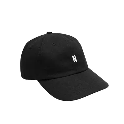 Norse Projects Twill Sports Cap Black
