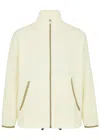 Norse Projects Pile Fleece Tycho Zip-up Jacket In Cream