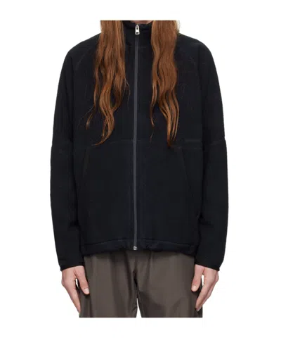 Norse Projects Tycho Zipper Casual Jacket In Black