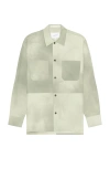 Norse Projects Ulrik Wave Dye Overshirt In Í�´ë ˆì�´