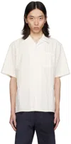 Norse Projects White Carsten Shirt In Ecru