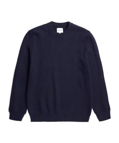Norse Projects Wool Blend Crew Neck Sweater In Multi