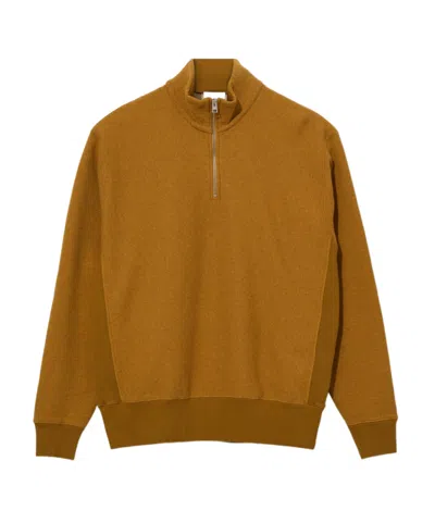 Norse Projects Wool Blend Half-zip Sweatshirt In Multi