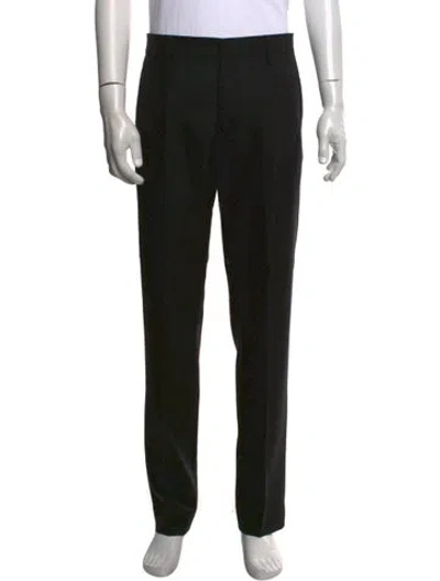 Pre-owned Norse Projects Wool Dress Pants In Black