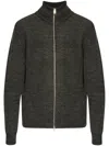 Norse Projects Zip-up Sweater In Grey