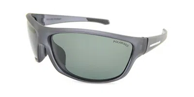 North Beach Codling Polarized 70502 Men's Sunglasses Grey Size 69