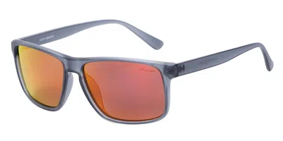 North Beach Mook Polarized 70784 Men's Sunglasses Grey Size 61 In Gray