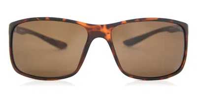 North Beach Tarpon Ii Polarized 70538 Men's Sunglasses Tortoiseshell Size Standard In Brown