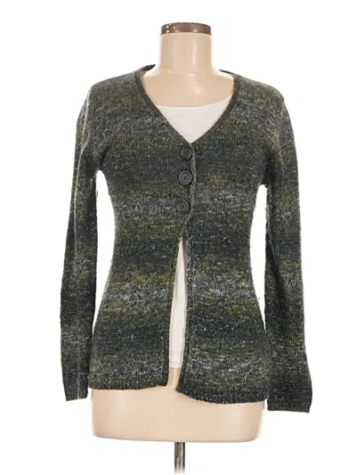 Pre-owned North Crest Cardigan Sweater In Green