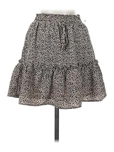 Pre-owned North End Casual Skirt In Black