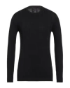 North Pole Man Sweater Black Size Xxl Viscose, Nylon