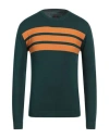 North Pole Man Sweater Deep Teal Size Xl Viscose, Nylon In Green