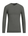 North Pole Man Sweater Military Green Size S Viscose, Nylon