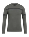 North Pole Man Sweater Military Green Size Xxl Viscose, Nylon