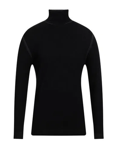 North Pole Man Turtleneck Black Size 3xl Viscose, Nylon