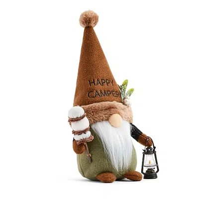 North Pole Trading Co . 12 Sm Gnome Camp Christmas Gnome In Brown