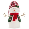 North Pole Trading Co . 16.5in Snowman Christmas Tabletop Decor In White