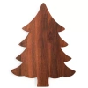North Pole Trading Co . Christmas Tree Wood Serve Board In Brown
