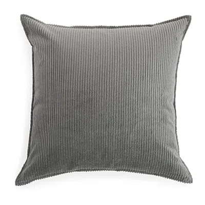 North Pole Trading Co . Cotton Velvet Euro Sham In White