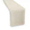 North Pole Trading Co . Cozy Faux Fur Table Runner In White