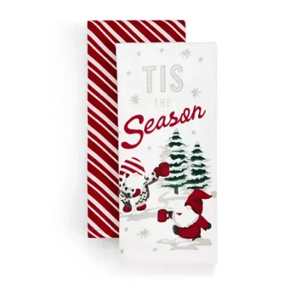 North Pole Trading Co . Gnome 2-pc. Kitchen Towel Set In Multi