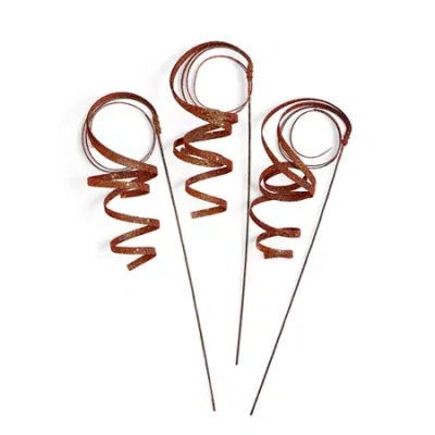 North Pole Trading Co . Gold Curl Set 3-pc. Pick In Yellow