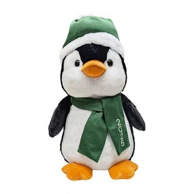 North Pole Trading Co . Holiday Penguin Jumbo Stuffed Animal In Black