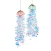 North Pole Trading Co . Jellyfish Set 2-pc. Christmas Ornament In Green