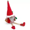 North Pole Trading Co . Medium Sitter Cookie And Cocoa African American Christmas Gnome In Red